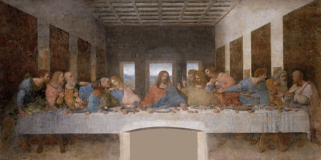 Leonardo da Vinci (1452-1519) - The Last Supper (1495-1498)