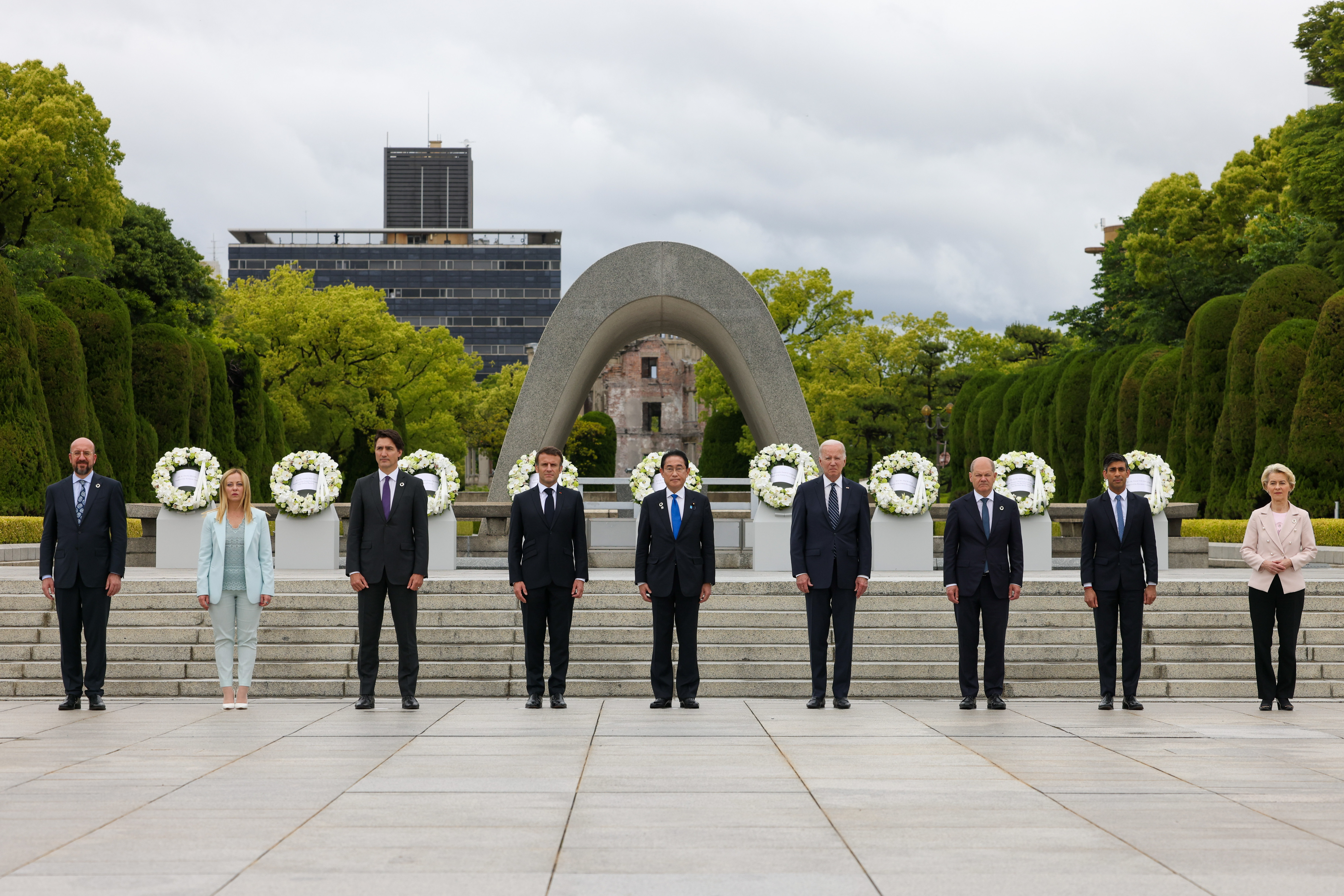 18/05/2023. Hiroshima, Japan. Prime Minister Rishi Sunak attends the G7 Leaders Summit in Hiroshima Japan. Picture by Simon Dawson / No 10 Downing Street
