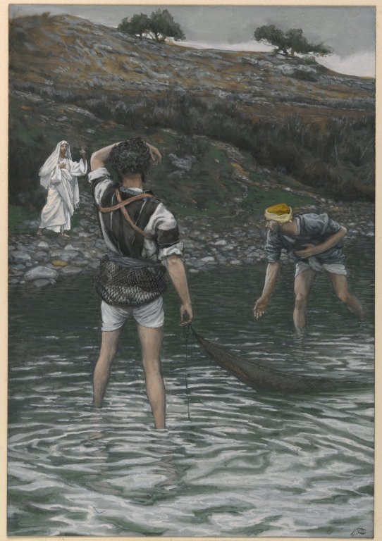 James Tissot: The Calling of Saint Peter and Saint Andrew