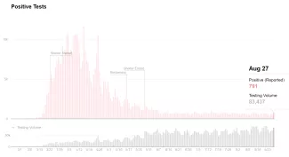 New York Rt: COVID Reproduction Rate