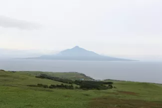 一週間前の礼文島