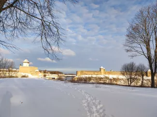エストニア・ロシアの国境