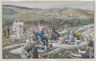 James Tissot: The Healing of Ten Lepers