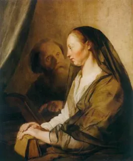 The Parable of the Unjust Judge 1628 Oil on oak panel, 89 x 74 cm Szépmûvészeti Múzeum, Budapest