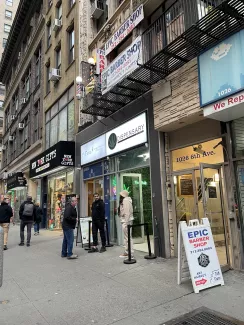 NYの大麻販売店？