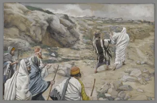 James Tissot: Get Thee Behind Me, Satan