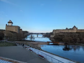 Narvaエストニアロシア国境