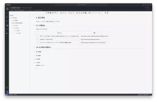 ちょっと書いてみたマークダウンドキュメントをVS CodeのTyporaで表示