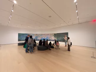 MOMAの睡蓮の部屋
