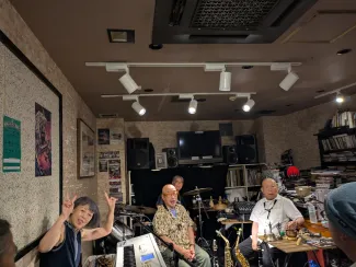 千駄木Bar Isshee 【坂田明3days】坂田明+金澤美也子+梅津和時+仙波清彦
